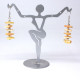 Raw Royal - Milky Baltic Amber Nuggets Dangle Earrings 