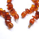 Polished Chips Style Light Cognac Baltic Amber Teething Necklace / Bracelet Set