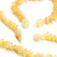 Unpolished Nugget Style Royal Milky Baltic Amber Teething Necklace / Bracelet Set
