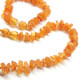 Unpolished Nugget Style Honey Baltic Amber Teething Necklace / Bracelet Set