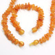 Unpolished Nugget Style Honey Baltic Amber Teething Necklace / Bracelet Set