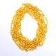 Lot of 10 Polished Baroque Style Lemon Amber Baby Teething Necklace