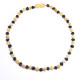 Polished Baroque Style Milky/Cherry  Amber Baby Teething Necklace