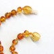 Polished Baroque Style Honey Amber Baby Teething Necklace