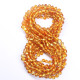 Lot of 10 Polished Baraque Style Honey Amber Baby Teething Necklace