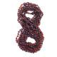 Lot of 10 Polished Baraque Style Dark Cognac Amber Baby Teething Necklace