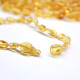Lot of 10 Polished Bean Shaped Lemon Color Amber Baby Teething Necklace