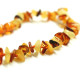 10 Polished Split Style Multicolor Amber Baby Teething Necklaces