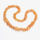 Raw Split Style Honey Teething Necklace