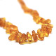 Polished Nuts Style Honey Color Baltic Amber Necklaces