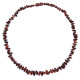 Polished Nuts Style Dark Cognac Color Baltic Amber Necklaces