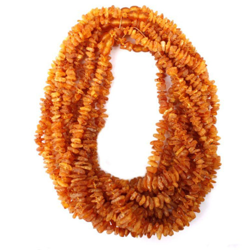 10 Raw Split Style Honey Adult / Mom Healing Necklace