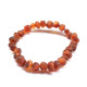 Unpolished Baroque Style Cognac Baltic Amber Teething Bracelet/Anklet