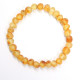 Unpolished Baroque Style Honey Baltic Amber Teething Bracelet/Anklet
