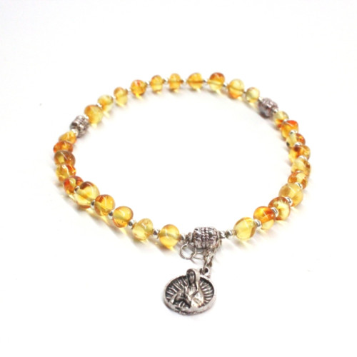 Honey Color Baltic Amber Orthodox Rosary