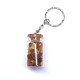 Key-ring With Amber In The Bottle