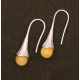 Baltic Amber Earrings Royal Milky Color 10b