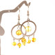 Earrings With Honey Color Baltic Amber 98a