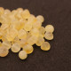 Unpolished baroque style amber lose beads in lemon color 4-6.5 mm