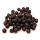 Unpolished baroque shaped amber beads in cherry color 4-6.5 mm