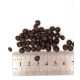 Unpolished baroque shaped amber beads in cherry color 4-6.5 mm