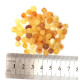 Unpolished Baroque-Shaped Amber Beads – Mixed Colors 4-6.5 mm