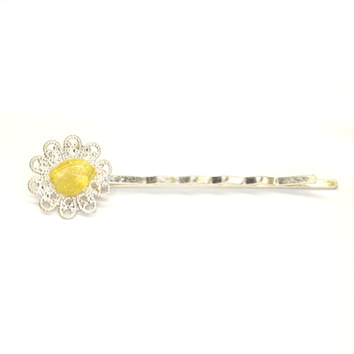 Hairpin With Baltic Amber 