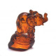 Baltic Amber Figure Of Elephant Baltic Amber Figure Of Elephant