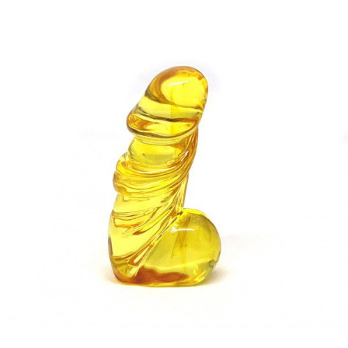 Baltic Amber Hand-Carved Phallus