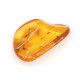 Honey Color Polished Natural Baltic Amber Stone Piece With Insect Inclusion ~ 4.5g