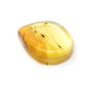 Honey Color Polished Natural Baltic Amber Stone Piece With Insect Inclusion 