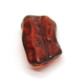 Dark Cognac Polished Baltic Amber Stone (2.6 g)