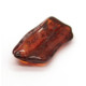 Dark Cognac Polished Baltic Amber Stone (2.6 g)