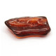 Dark Cognac Polished Baltic Amber Stone (2.6 g)