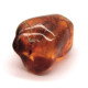 Polished Cognac Baltic Amber Stone (2.8 g)