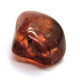 Polished Cognac Baltic Amber Stone (2.8 g)