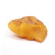 Natural Raw Honey Baltic Amber Piece (7.6 g)
