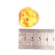 Polished Light Honey Baltic Amber Stone – Flat Loose Amber (3.9 g)