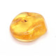 Polished Light Honey Baltic Amber Stone – Flat Loose Amber (3.9 g)