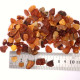 Nugget Baltic Amber Pieces Multiple Colors + 8 - 16 mm hole 1mm