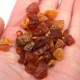 Nugget Baltic Amber Pieces Multiple Colors + 8 - 16 mm hole 1mm