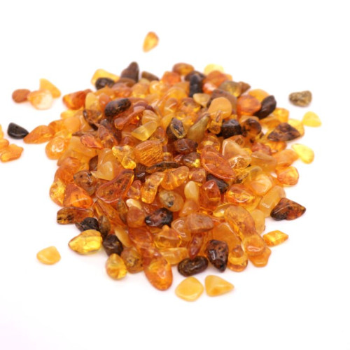 Polished Nugget Baltic Amber Pieces Multiple Colors 8 - 16 mm hole 1mm
