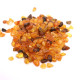 Polished Nugget Baltic Amber Pieces Multiple Colors 8 - 16 mm hole 1mm