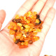 Polished Nugget Baltic Amber Pieces Multiple Colors 8 - 16 mm hole 1mm