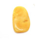 Polished Freeform Butterscotch / Egg Yolk Baltic Amber Piece (5.2 g)