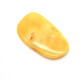 Polished Freeform Butterscotch / Egg Yolk Baltic Amber Piece (5.2 g)