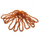 Unpolished Baroque Style Cognac Color Amber Baby Teething Necklace 10pcs