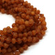 Unpolished Baroque Style Cognac Color Amber Baby Teething Necklace 10pcs