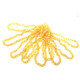 Unpolished Baroque Style Lemon Amber Baby Teething Necklace 10pcs