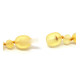 Unpolished Baroque Style Lemon Amber Baby Teething Necklace 10pcs
